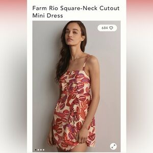 BNWT-FARM RIO Dress